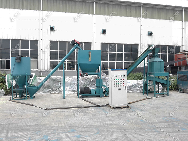 Small-Scale 800-1000 Kg/h Feed Pellet Plant Production Unit
