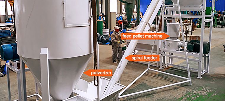 Automatic Mini Feed Pellet Mill