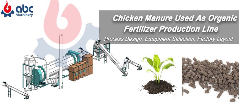Chicken Manure Used As Organic Fertilizer Production Line For Sale