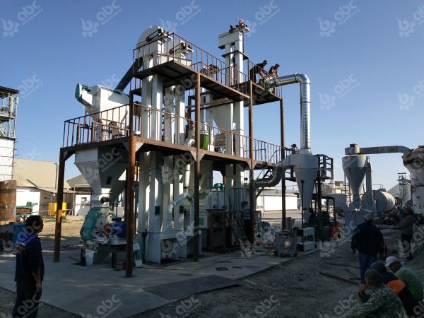 2-4TPH Animal Feed Manufacturing Plant for Cattle and Poultry