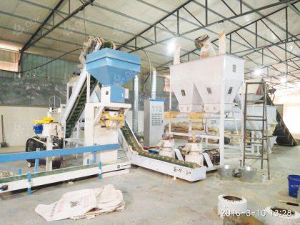 <b>2TPH Cattle Feed Pellet Plant in China</b>