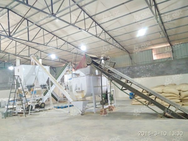 2TPH cattle feed pellet plant