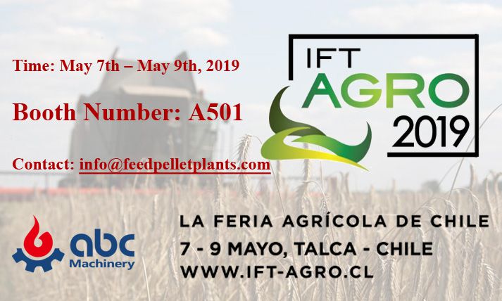 ABC Machinery will attend IFT Agro 2019