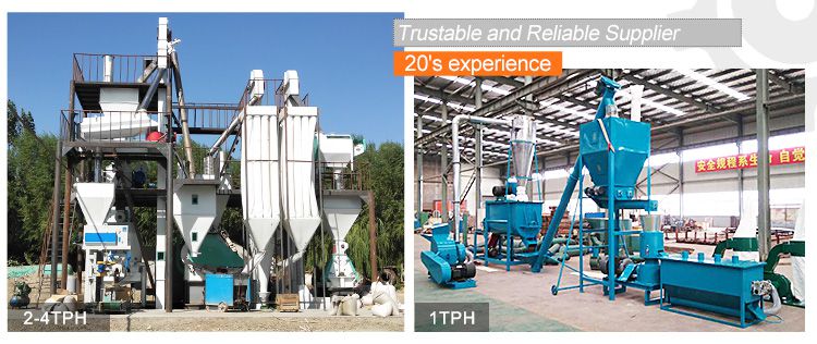 Small and Medium Cattle Feed Pellet Factory
