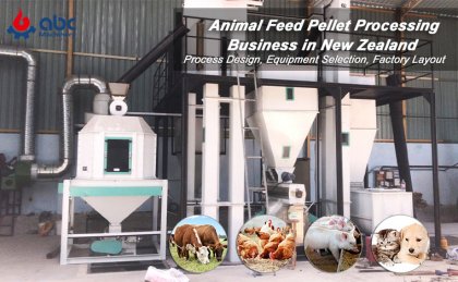 2-3 TPH Chicken Feed Pellet Mill Built in New Zealand