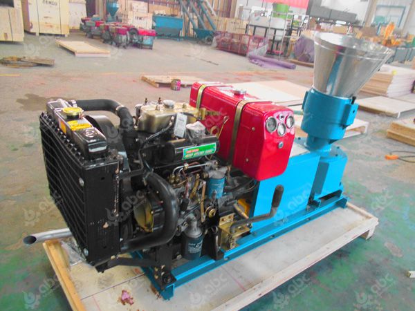 diesel engine small feed pellet mill