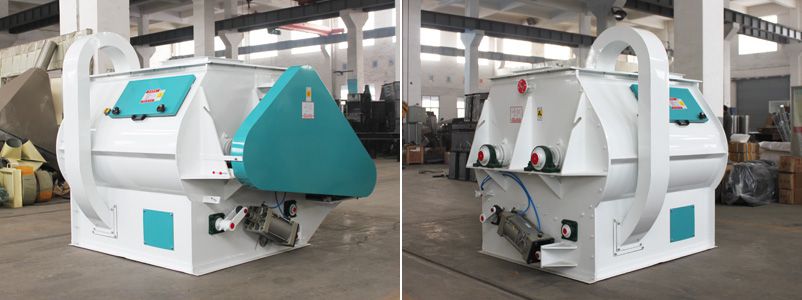 Double-shaft Paddle Batch Mixer for Feed Pellet Palnt