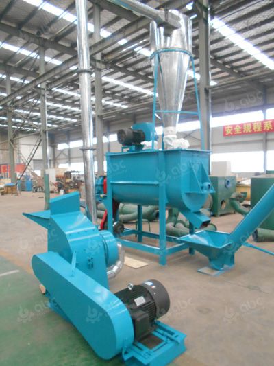 feed hammer mill STLP400 feed pellet plant