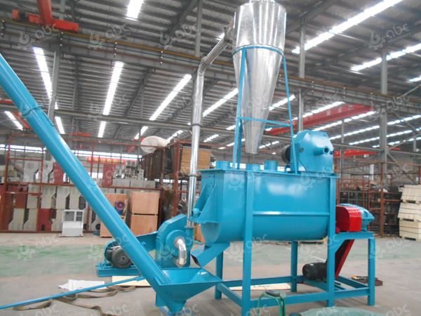 feed pellet plant crushing and mixing machines