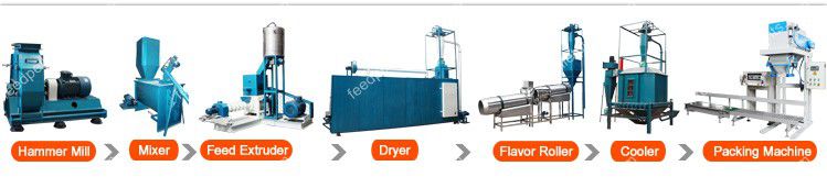 floating fish feed processing technology