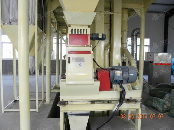 hammer mill in cattle feed pellet line