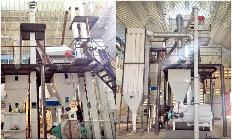 large feed pellet mill plant setup at low cost