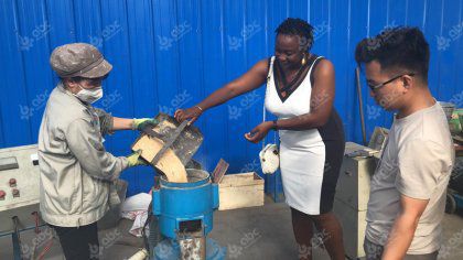 Nigerian Client Purchased 1000kg/h Pig Feed Pellet Plant