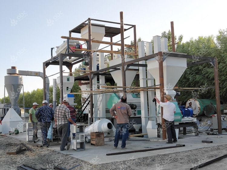 setting up a feed mill plant