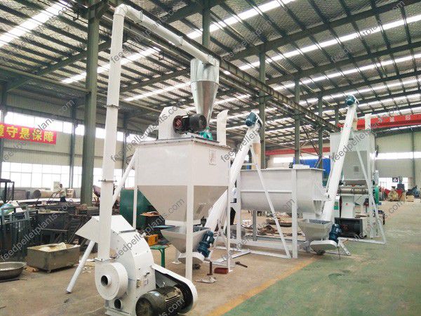 small feed pellet production line