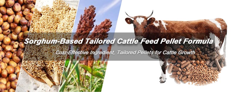 Sorghum-Based Tailored Cattle Feed Pellet Formula - Nutritional & Cost Advantages
