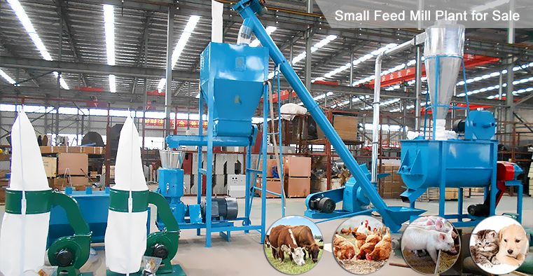 Typical Compound Feed Processing Plant Process