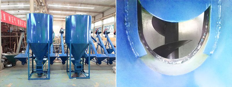 vertical feed mixer